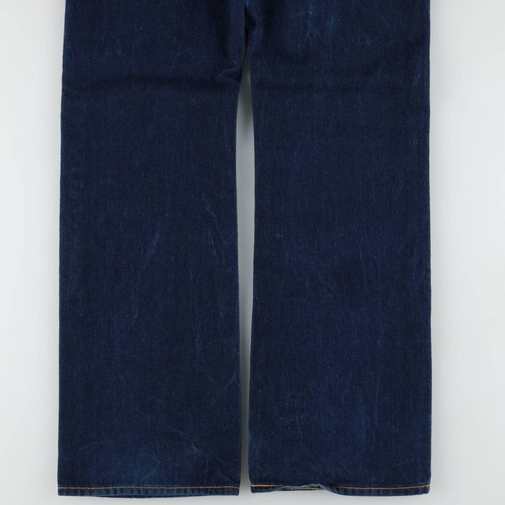 Levi's 517 Bootcut Denim Pants for Men, W32 equivalent cotton navy blue type Vintage Second Hand