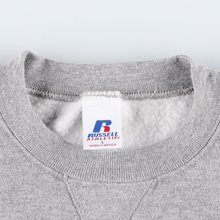 2000'S Russell Fay Original Remake Message Print Sweatshirt (Men's Size L) polyester gray type Vintage Second Hand