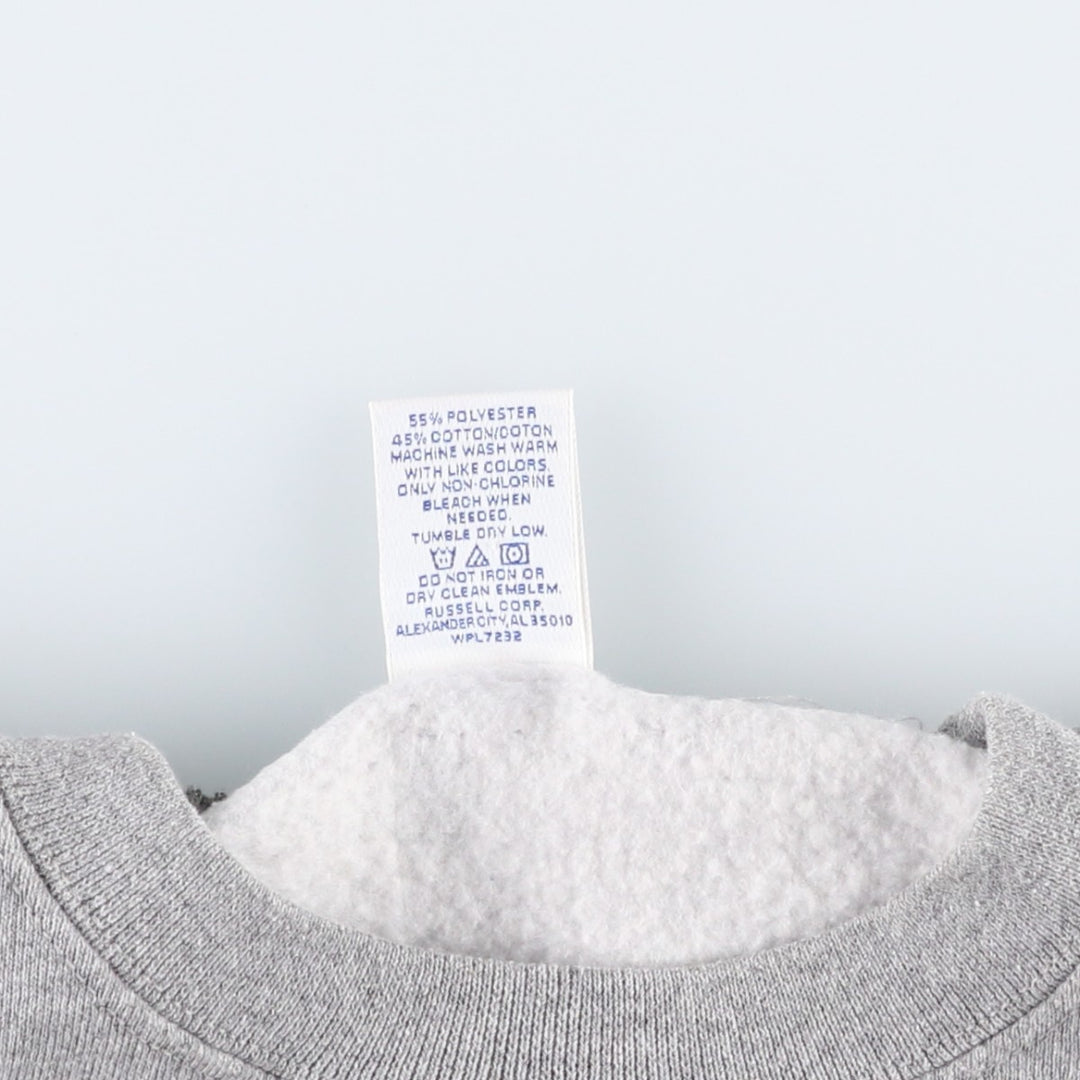 2000'S Russell Fay Original Remake Message Print Sweatshirt (Men's Size L) polyester gray type Vintage Second Hand