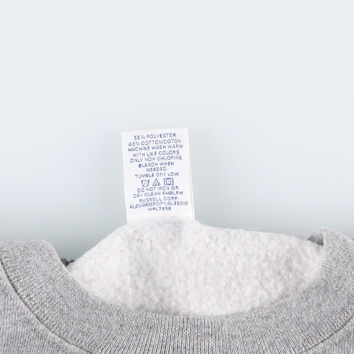 2000'S Russell Fay Original Remake Message Print Sweatshirt (Men's Size L) polyester gray type Vintage Second Hand