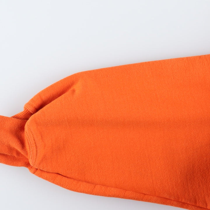FAY Original Remake Message Print Sweatshirt (Men's Size L) unclear orange type Vintage Second Hand