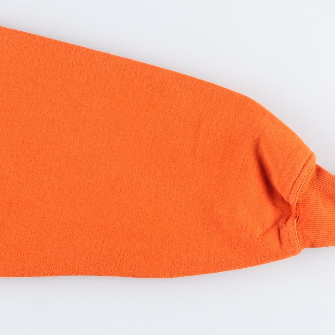 FAY Original Remake Message Print Sweatshirt (Men's Size L) unclear orange type Vintage Second Hand