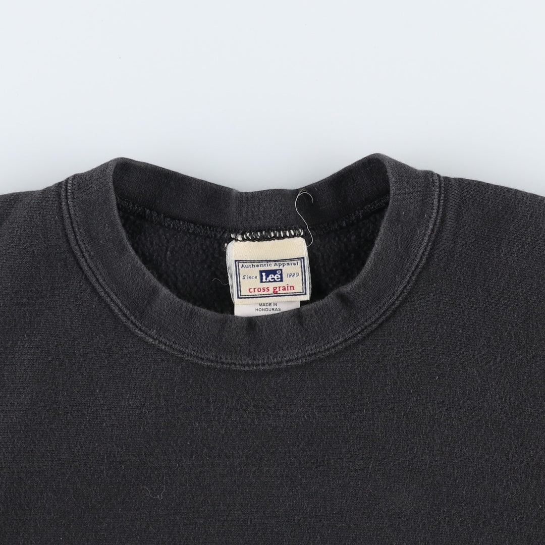 FAY Original Remake Message Print Sweatshirt (Men's XL equivalent) cotton black type Vintage Second Hand
