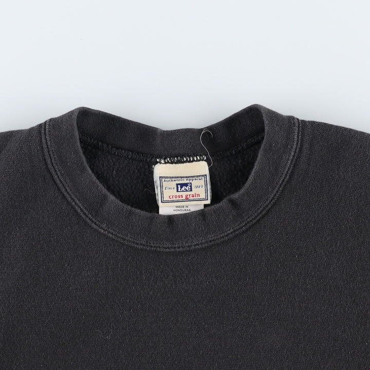 FAY Original Remake Message Print Sweatshirt (Men's XL equivalent) cotton black type Vintage Second Hand