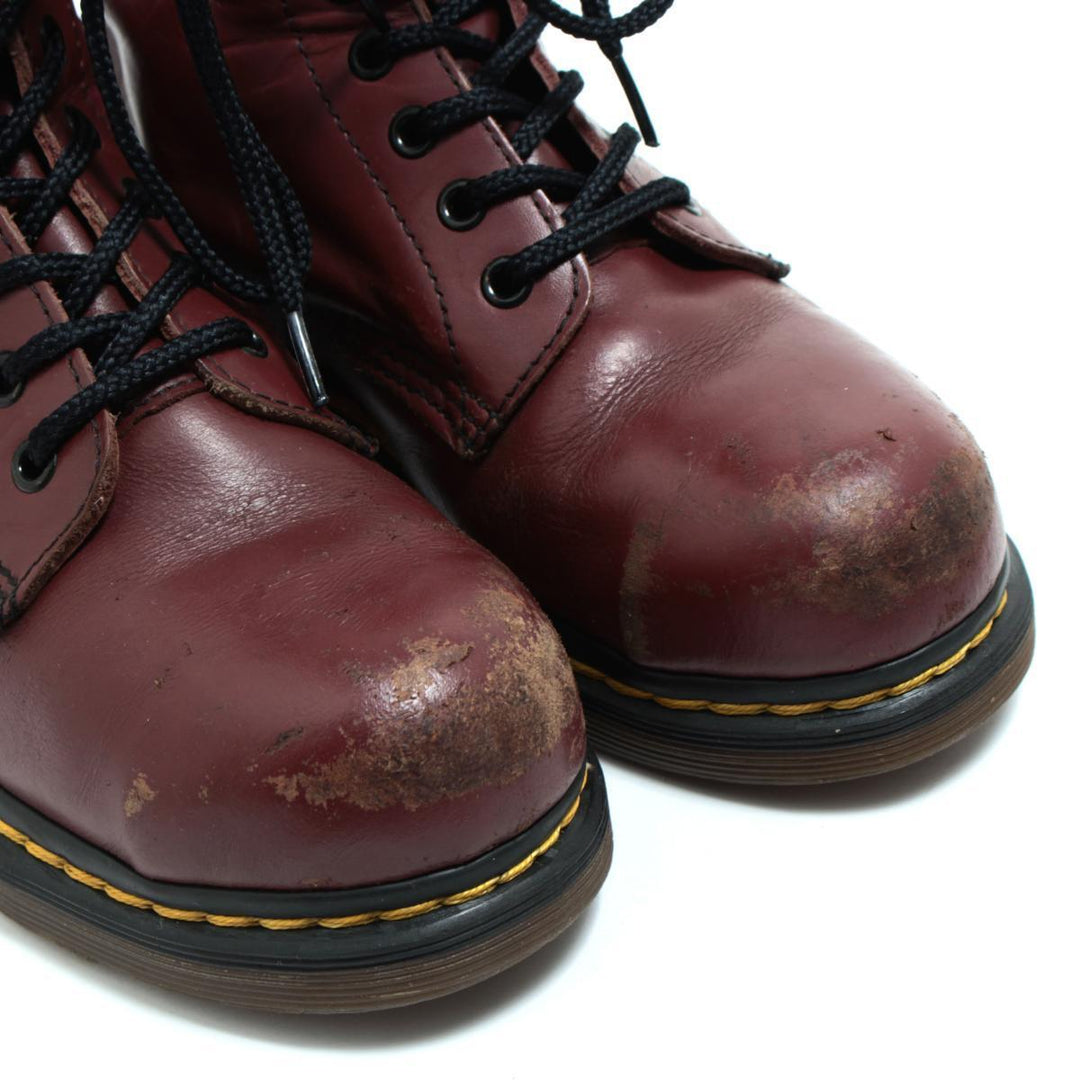 Dr. Martens Steel Toe 10 Hole Boots Made in the UK UK4 Women's 22.5cm /saa008646