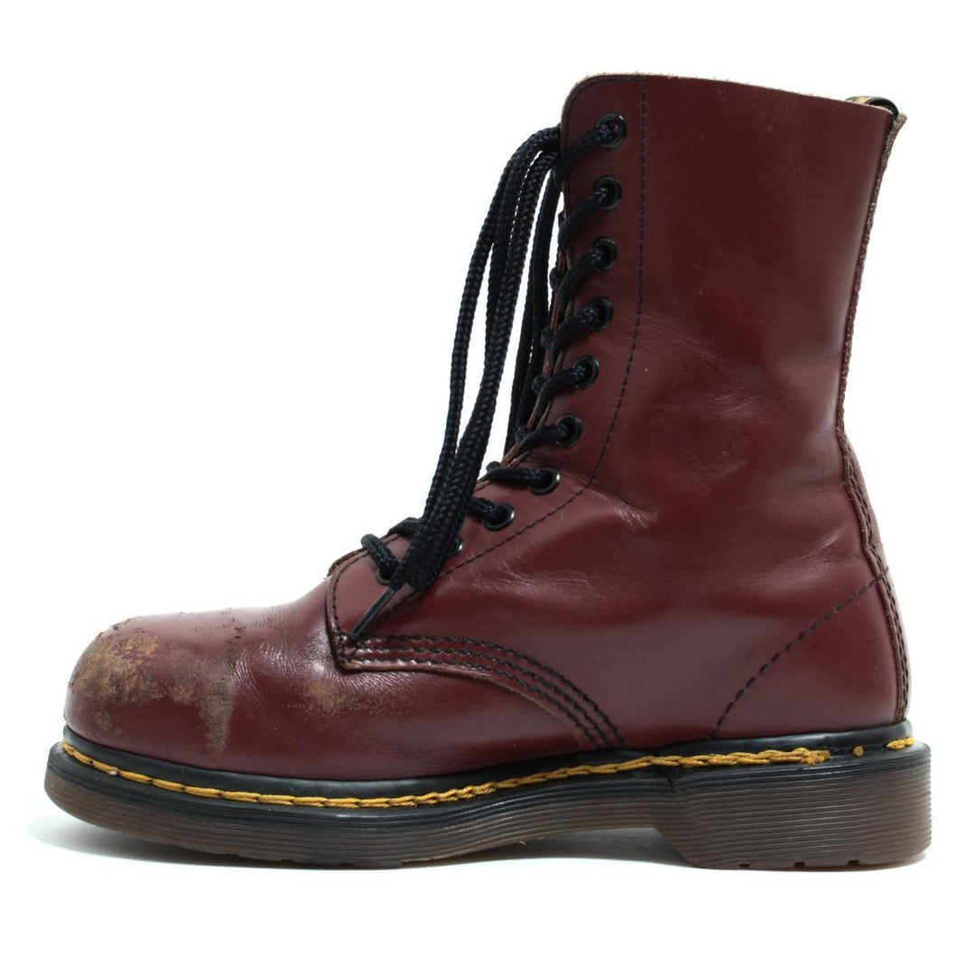 Dr. Martens Steel Toe 10 Hole Boots Made in the UK UK4 Women's 22.5cm /saa008646