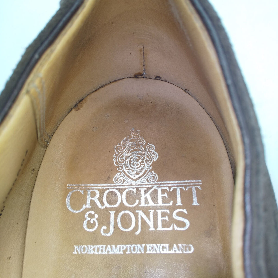 CROCKETT & JONES Straight Tip Shoes Made in the UK UK9 Men's 27.5cm /saa008914