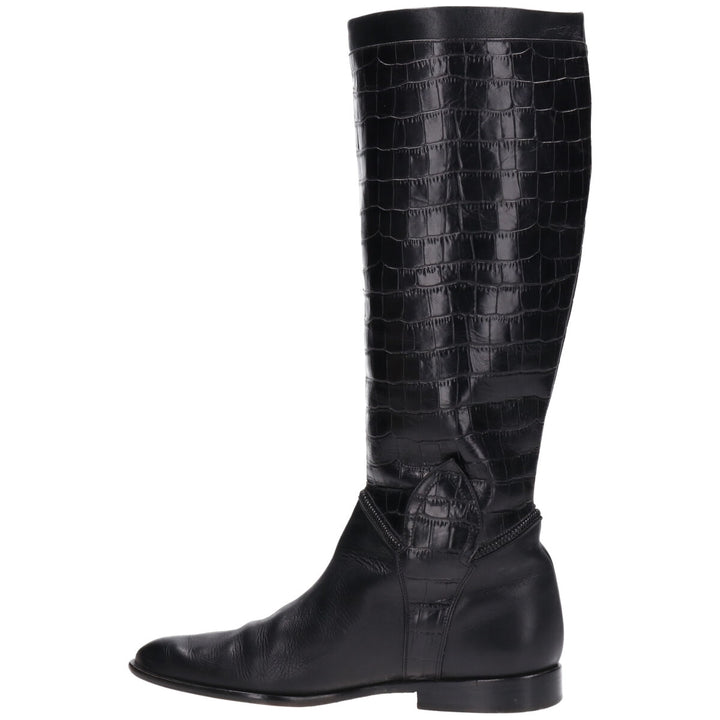 Brighton BRIGNTON Long Boots Made in Italy 6 Women's 23.0cm /saa009172