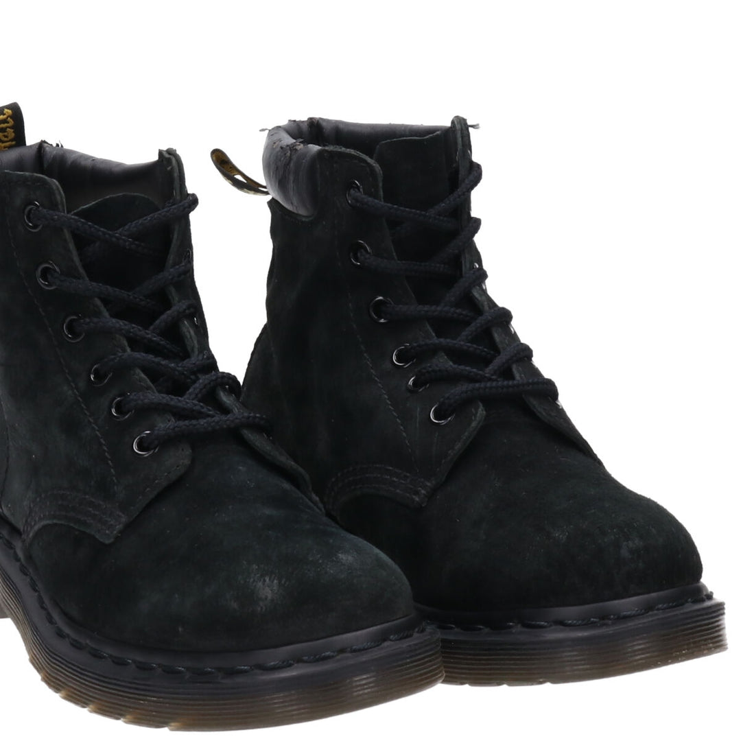 Dr. Martens Suede 6 Hole Boots Made in China 7 Women's 9.4" /saa009243