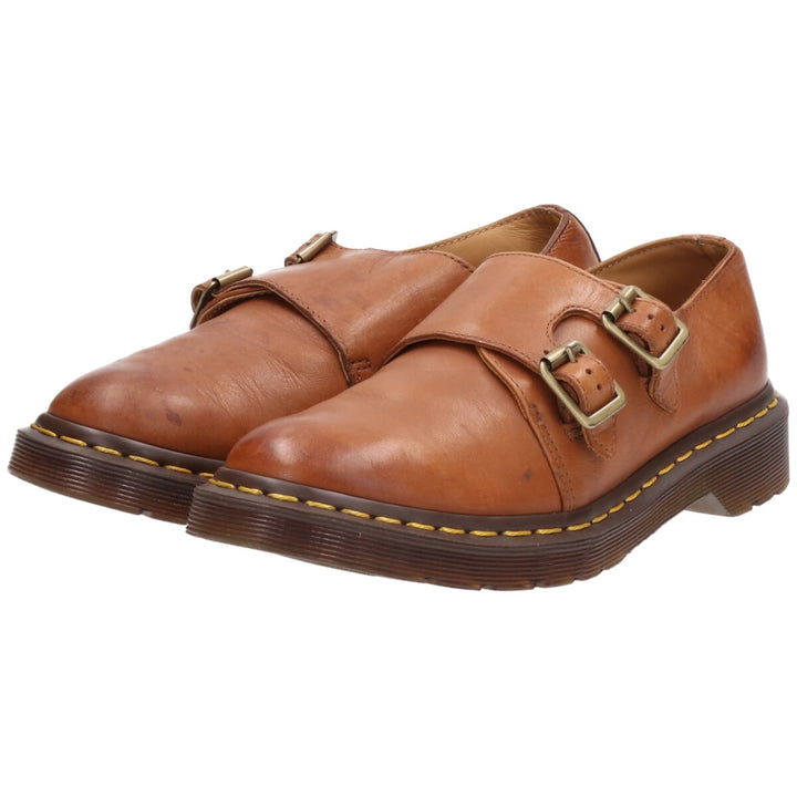 Dr. Martens Double Monk Strap Shoes 4 Women's 8.9" /saa009244