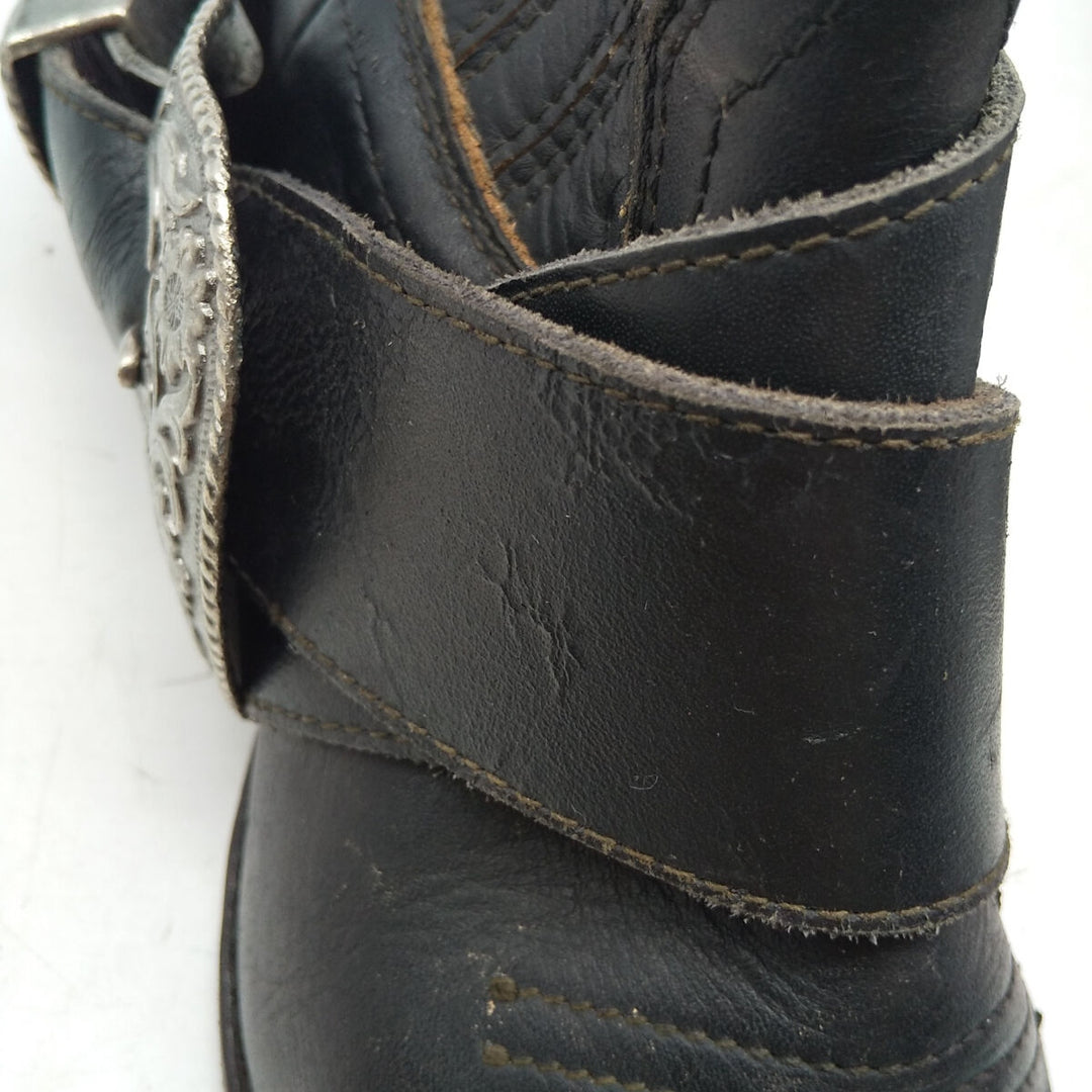 Understated LEATHER Matisse Motorcycle Boots 7 Women's 9.4" /saa009306