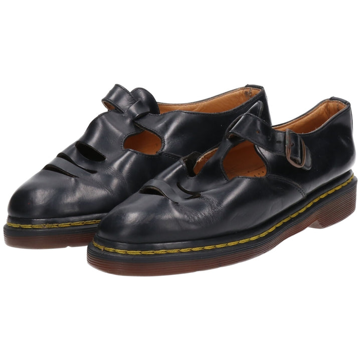 Dr. Martens Strap Shoes Made in England 7 Women's 10" /saa009339