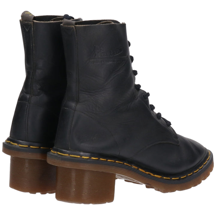 Dr. Martens thick sole 8 hole boots made in the UK 5 women's 9.3" /saa009384