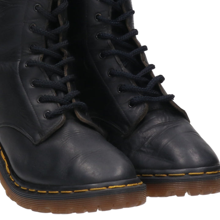 Dr. Martens thick sole 8 hole boots made in the UK 5 women's 9.3" /saa009384