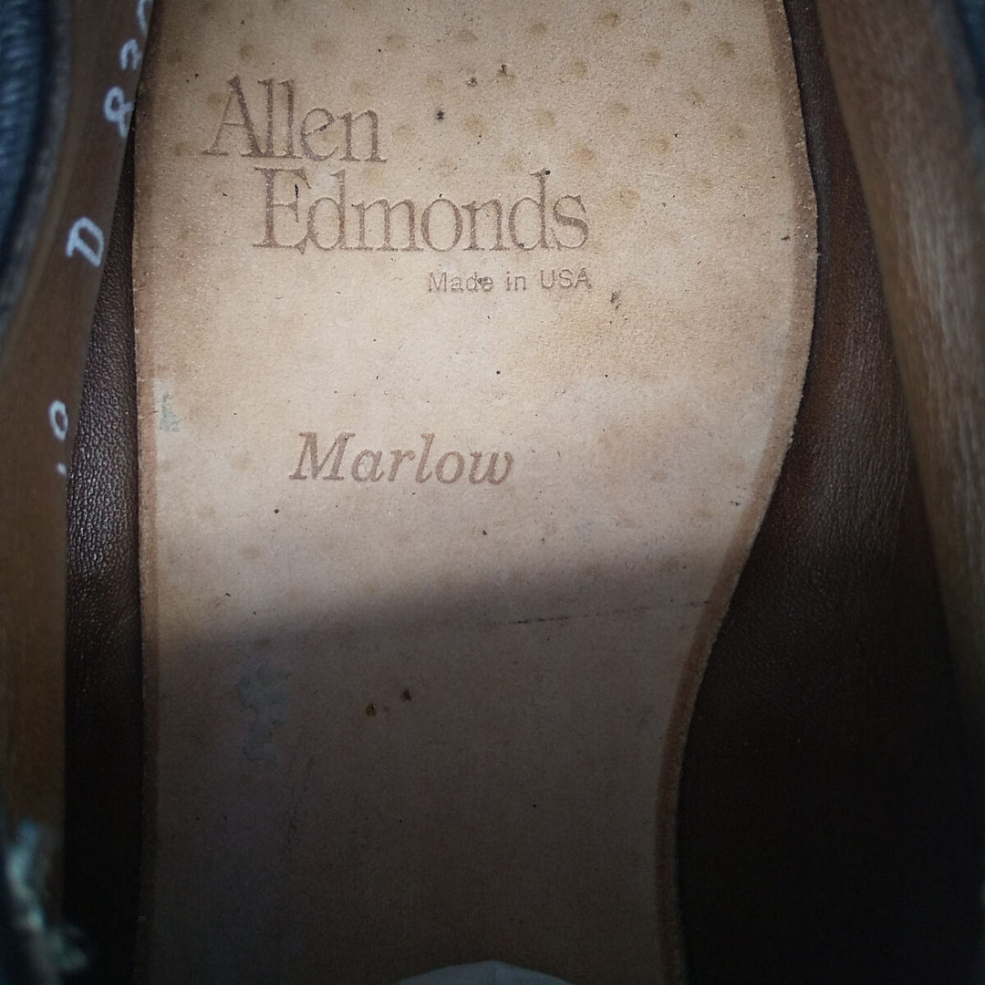 Allen Edmonds Marlow Wingtip Shoes Made in USA 10D Men's 11" /saa009397