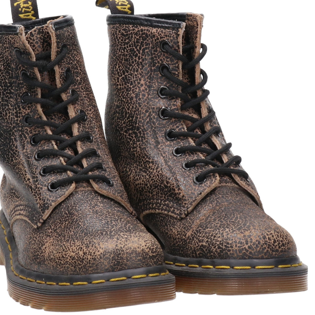 Dr. Martens cracked 8-hole boots Women's 24.0cm /saa009494