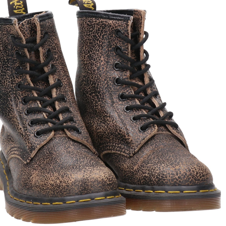 Dr. Martens cracked 8-hole boots Women's 24.0cm /saa009494