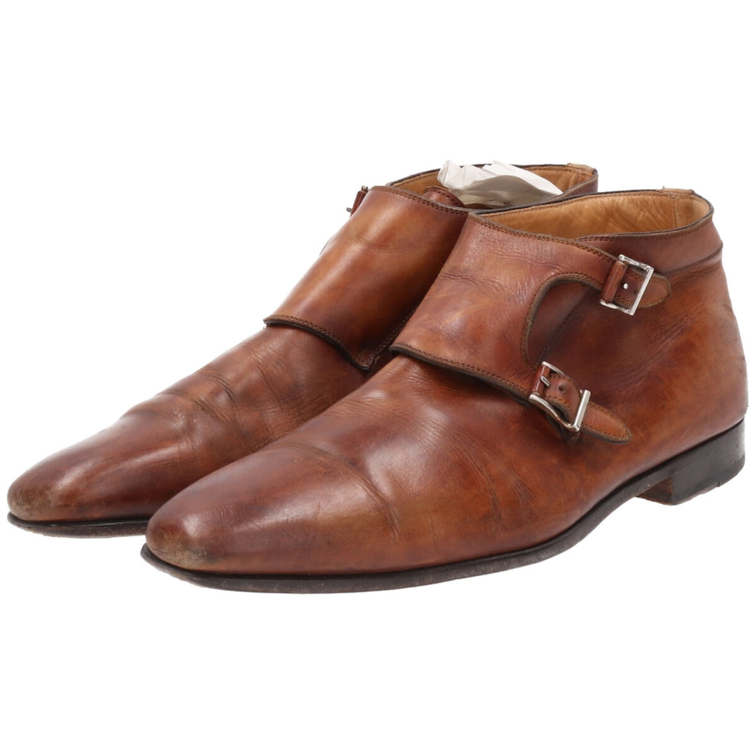 MAGNANNI double monk strap boots 42 Men's 26.0cm /saa009604