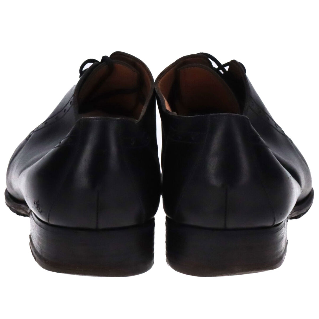 JM Weston U-tip shoes made in France 9D Men's 27.0cm genuine leather black type Vintage Second Hand