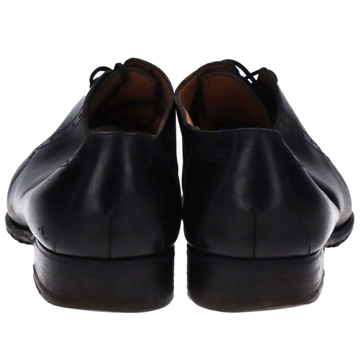 JM Weston U-tip shoes made in France 9D Men's 27.0cm genuine leather black type Vintage Second Hand