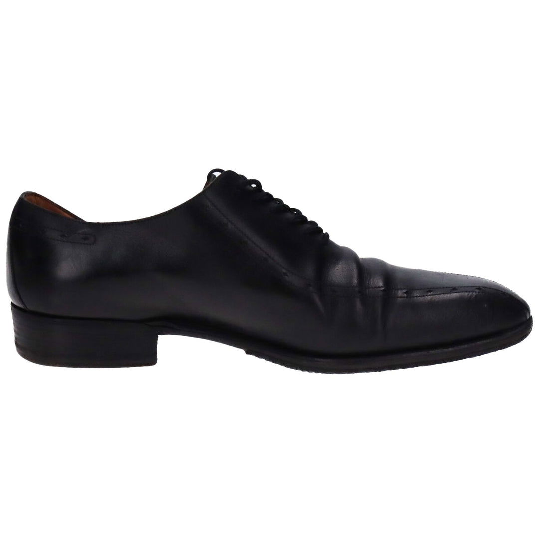 JM Weston U-tip shoes made in France 9D Men's 27.0cm genuine leather black type Vintage Second Hand