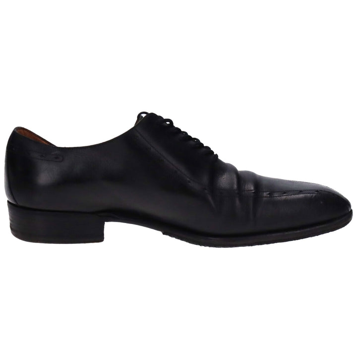 JM Weston U-tip shoes made in France 9D Men's 27.0cm genuine leather black type Vintage Second Hand