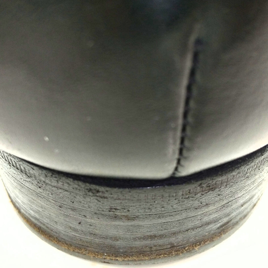 JM Weston U-tip shoes made in France 9D Men's 27.0cm genuine leather black type Vintage Second Hand