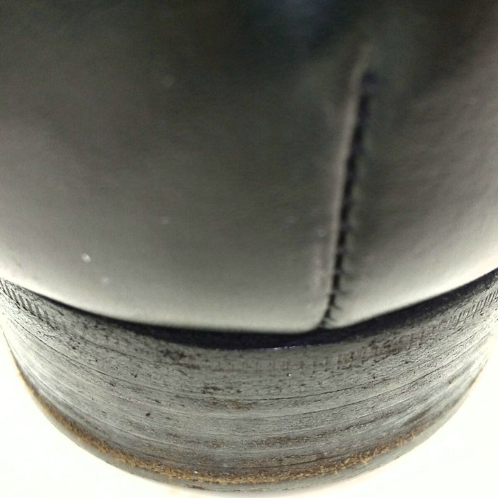 JM Weston U-tip shoes made in France 9D Men's 27.0cm genuine leather black type Vintage Second Hand