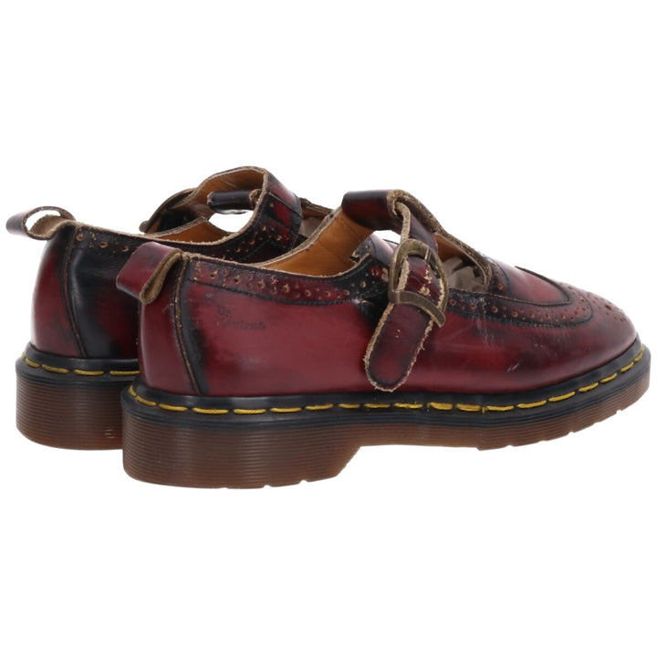 Dr. Martens Wingtip Strap Shoes Made in the UK UK6 Women's 24.5cm /saa009837