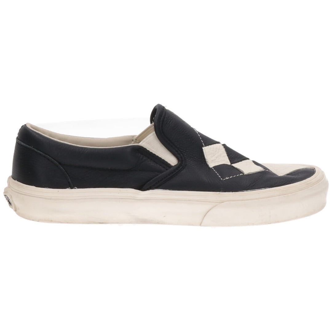 VANS SLIP-ON Slip-on Leather Sneakers US7 Women's 23.5cm /saa010008