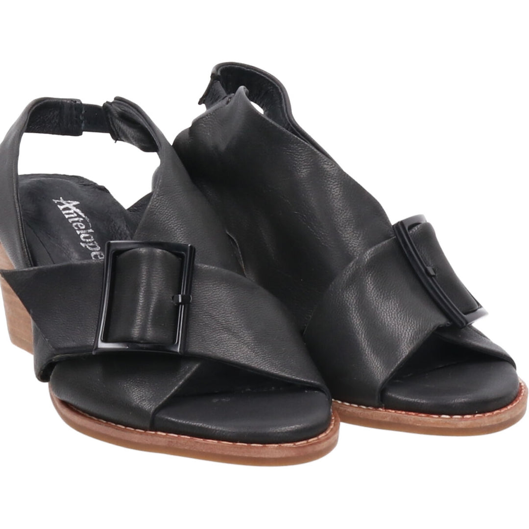 Antelope 38 leather sandals Women's 24.0cm /saa010043