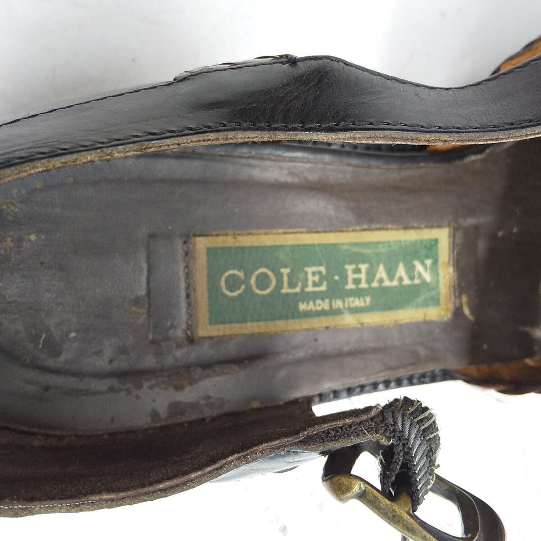 COLEHAAN Leather Sandals Made in Italy 81/2 Women's Size 10" /saa010044 Women's コールハーン COLEHAAN レザーサンダル イタリア製 81/2 レディース規格 25.5cm /saa010044 /saa010044