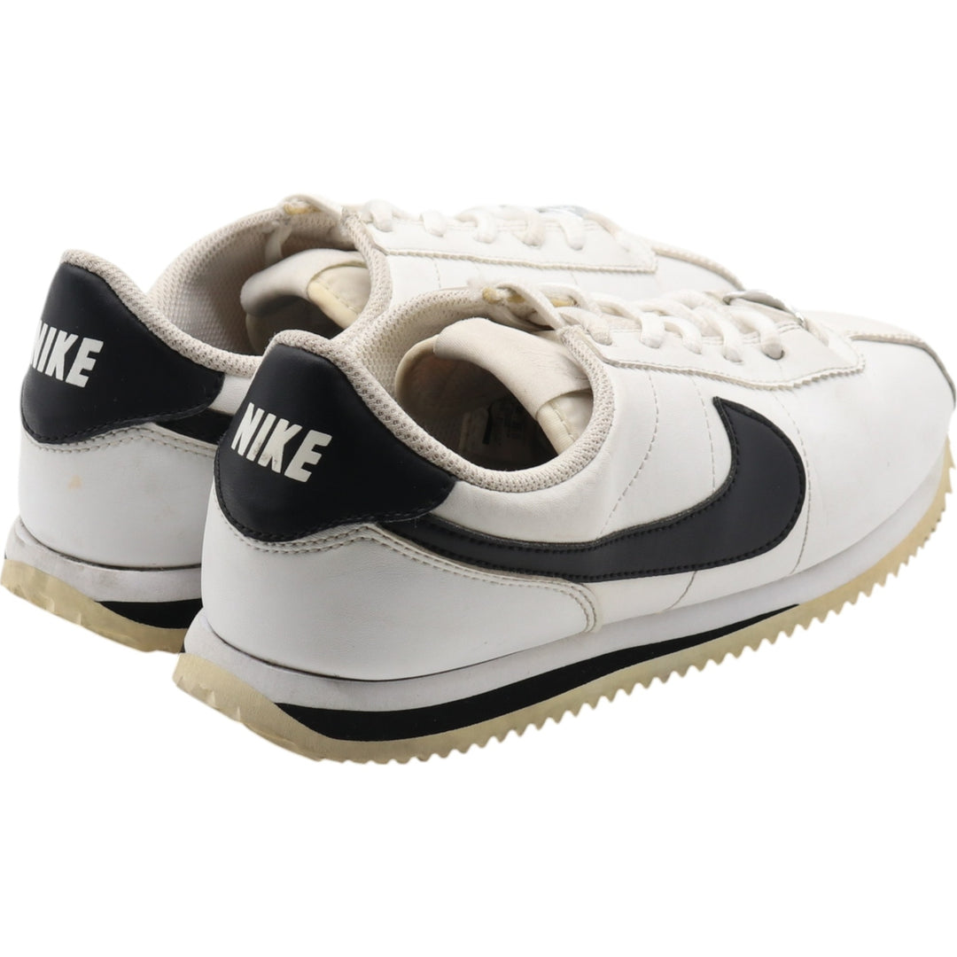 Nike Leather Cortez Logo Patch Sneakers Made in Indonesia 5.5Y Women's 24.0cm leather white type Vintage Second Hand
