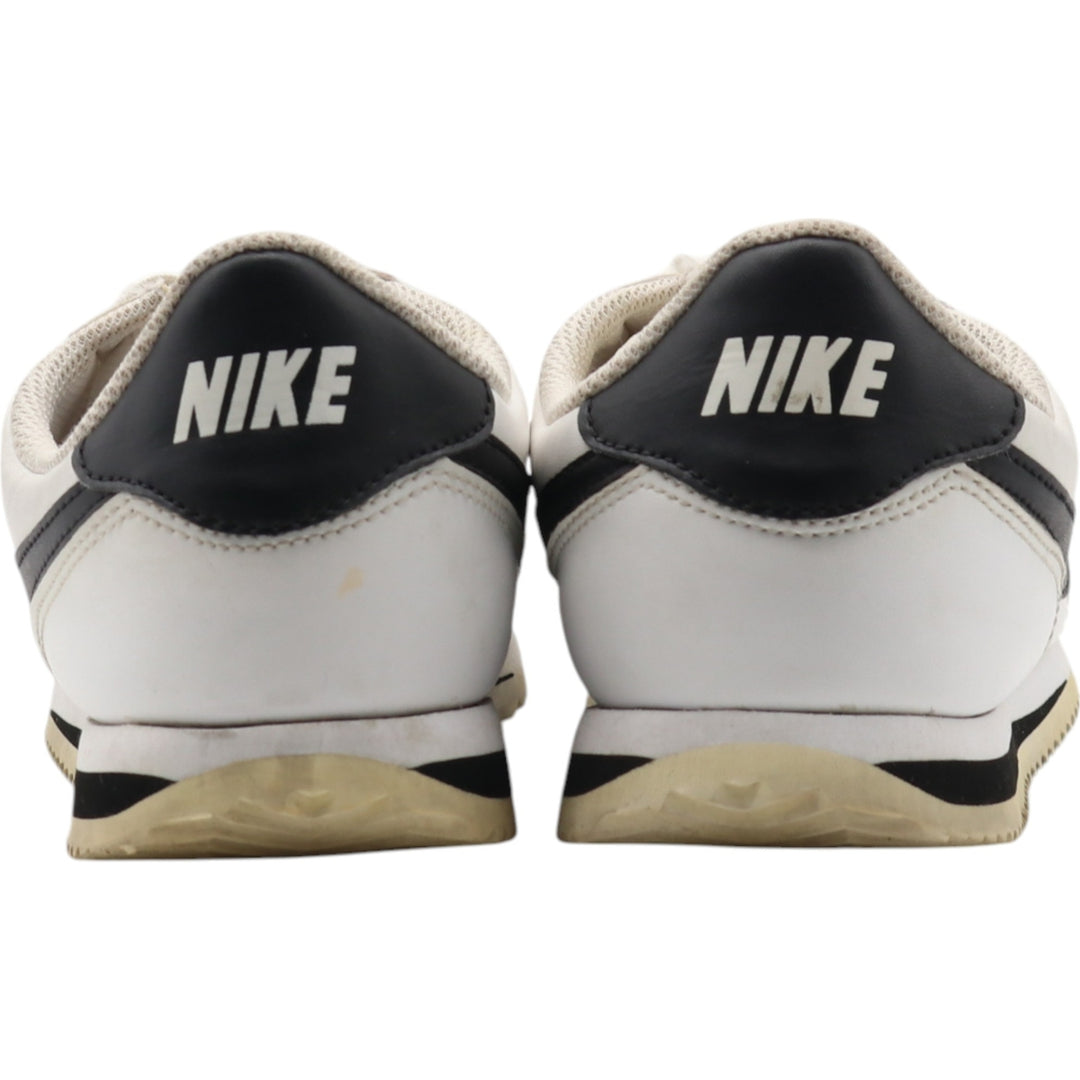 Nike Leather Cortez Logo Patch Sneakers Made in Indonesia 5.5Y Women's 24.0cm leather white type Vintage Second Hand