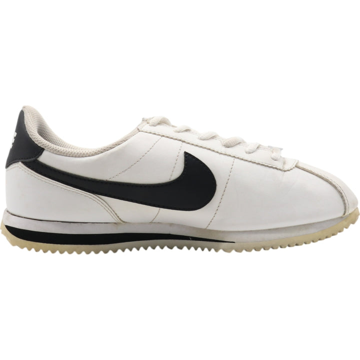 Nike Leather Cortez Logo Patch Sneakers Made in Indonesia 5.5Y Women's 24.0cm leather white type Vintage Second Hand