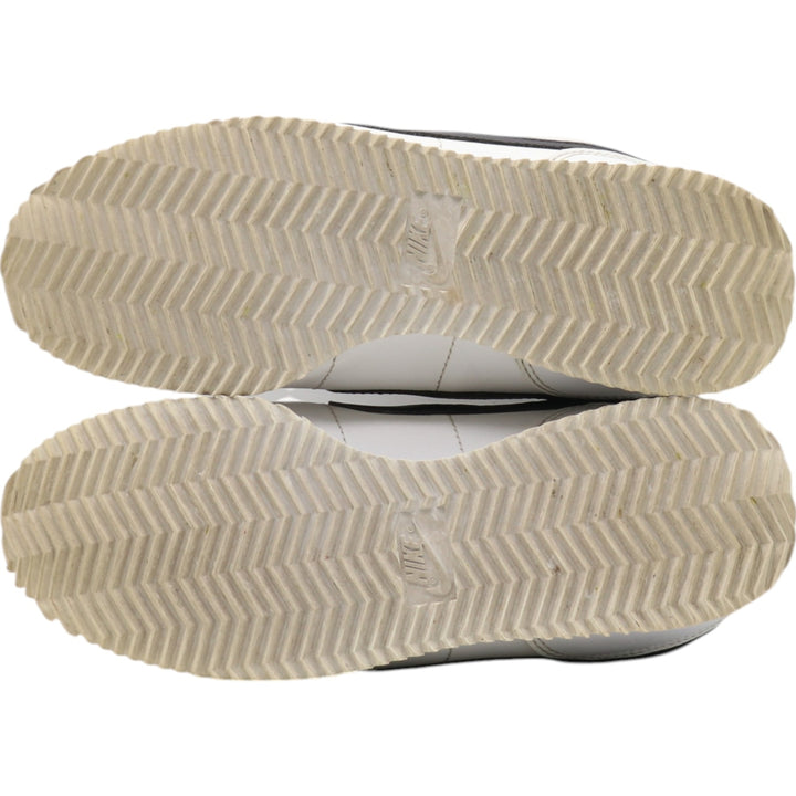 Nike Leather Cortez Logo Patch Sneakers Made in Indonesia 5.5Y Women's 24.0cm leather white type Vintage Second Hand