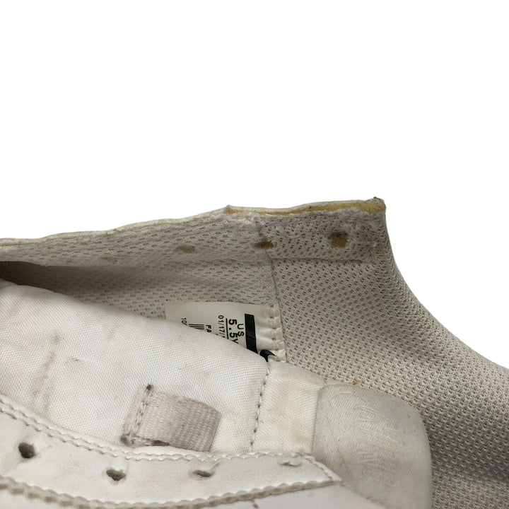 Nike Leather Cortez Logo Patch Sneakers Made in Indonesia 5.5Y Women's 24.0cm leather white type Vintage Second Hand