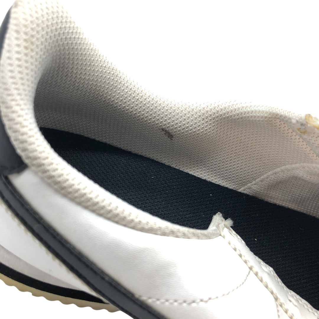 Nike Leather Cortez Logo Patch Sneakers Made in Indonesia 5.5Y Women's 24.0cm leather white type Vintage Second Hand