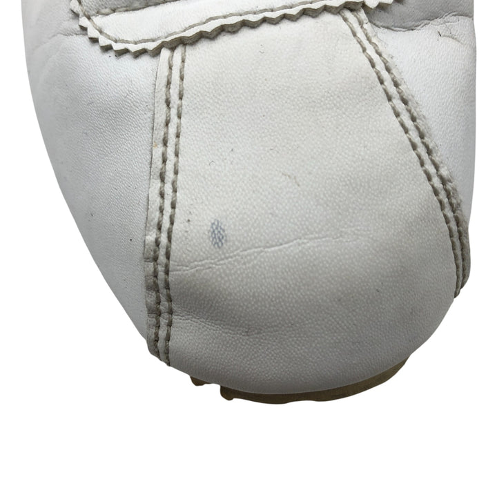 Nike Leather Cortez Logo Patch Sneakers Made in Indonesia 5.5Y Women's 24.0cm leather white type Vintage Second Hand