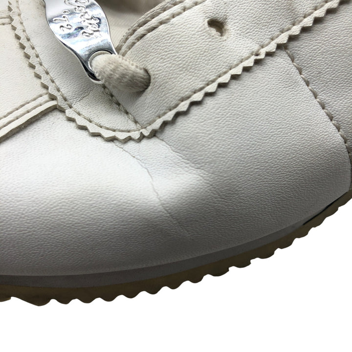 Nike Leather Cortez Logo Patch Sneakers Made in Indonesia 5.5Y Women's 24.0cm leather white type Vintage Second Hand