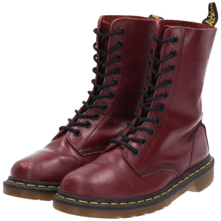 Dr. Martens 1490 10-hole boots UK5 women's 9.3" /saa010184