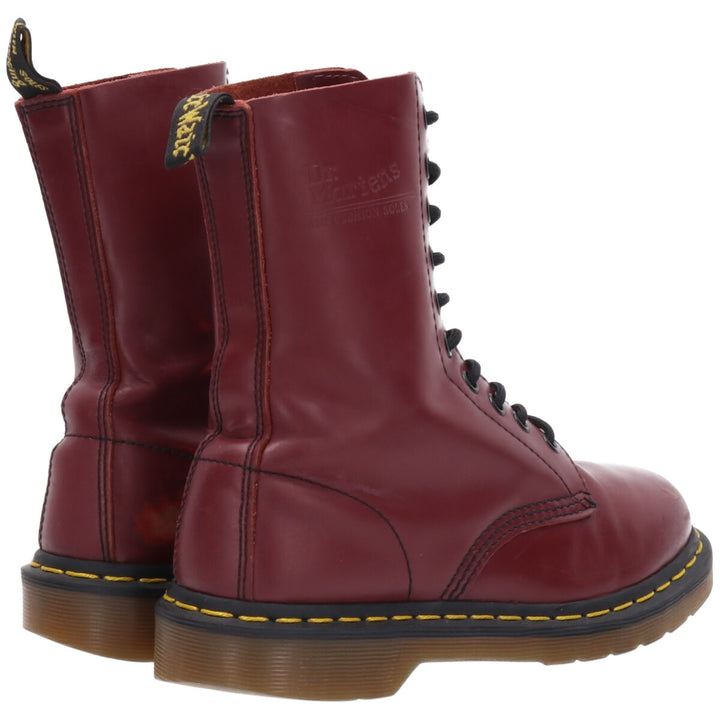 Dr. Martens 1490 10-hole boots UK5 women's 9.3" /saa010184