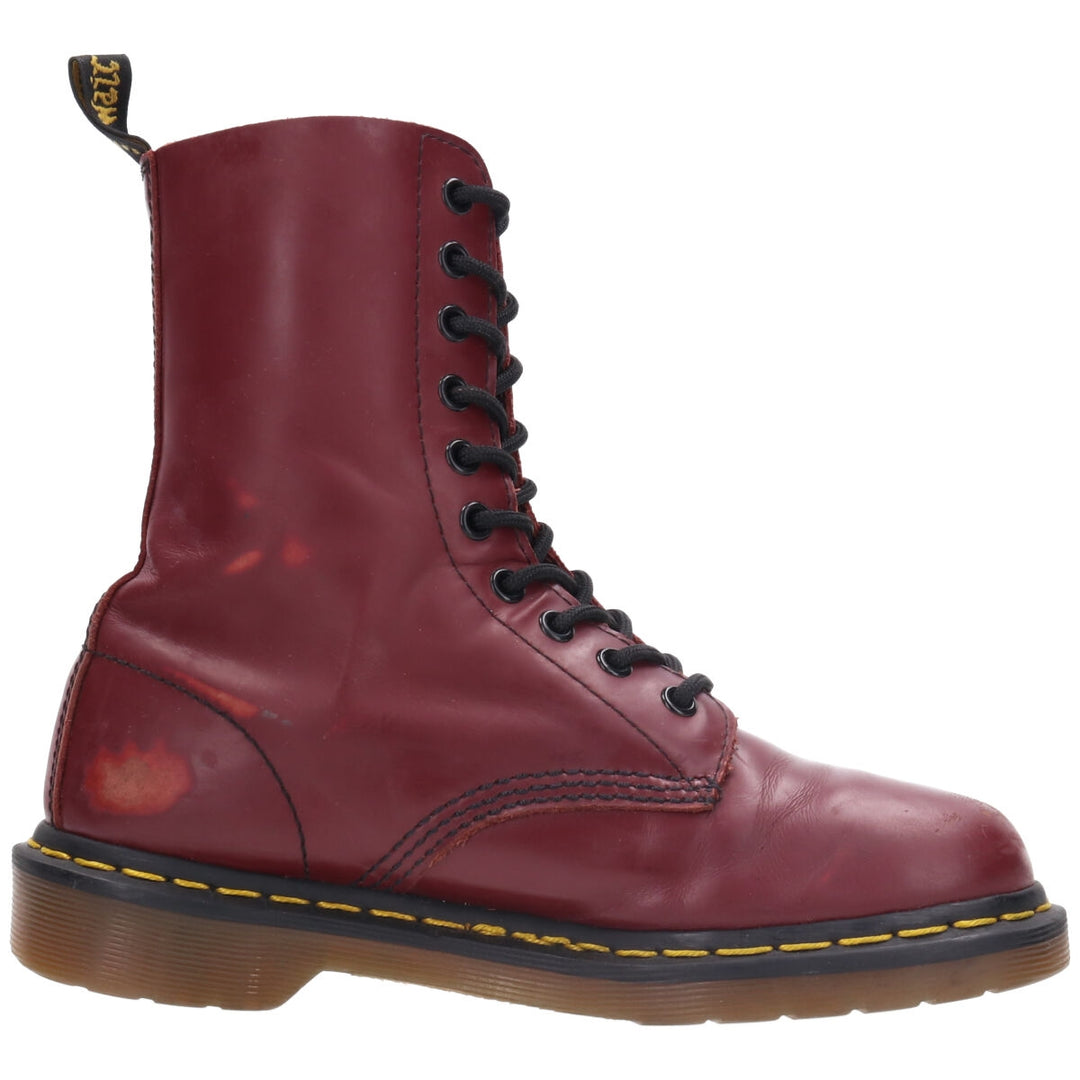 Dr. Martens 1490 10-hole boots UK5 women's 9.3" /saa010184