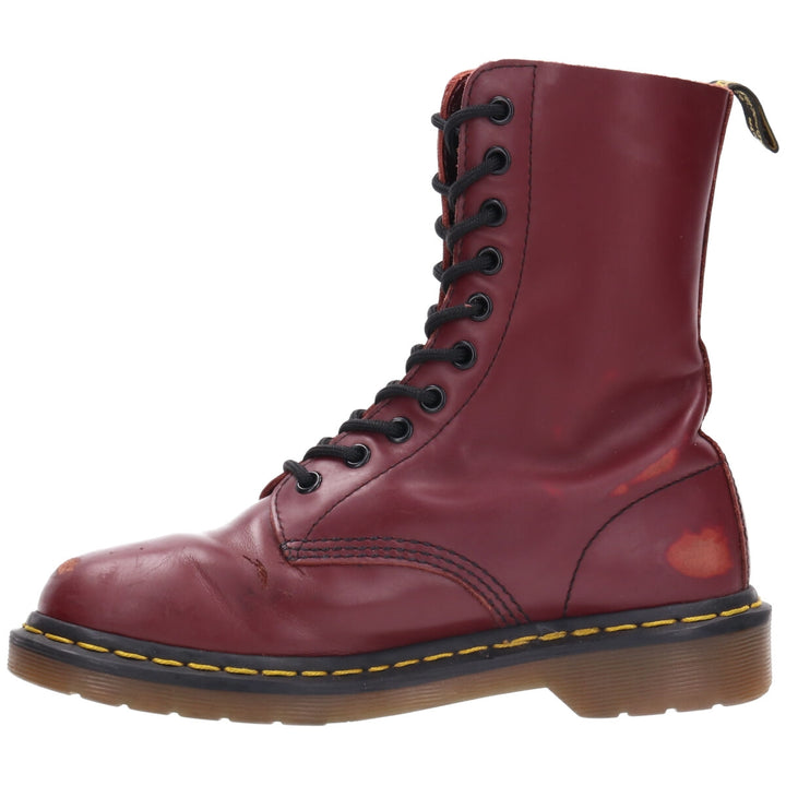 Dr. Martens 1490 10-hole boots UK5 women's 9.3" /saa010184