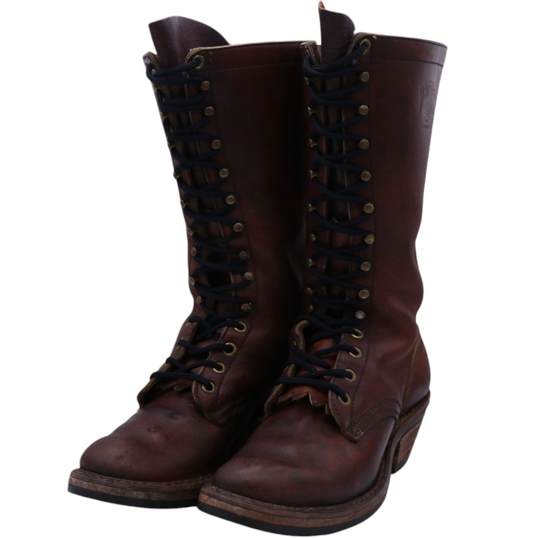 WHITE'S WORK BOOTS 8 Women's 25.0cm genuine leather brown type Vintage Second Hand