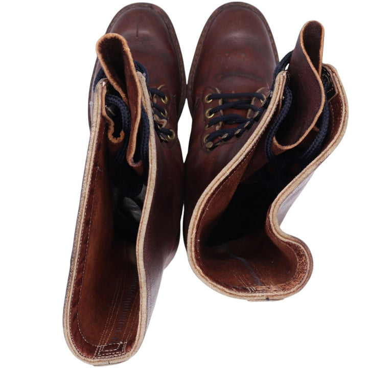 WHITE'S WORK BOOTS 8 Women's 25.0cm genuine leather brown type Vintage Second Hand