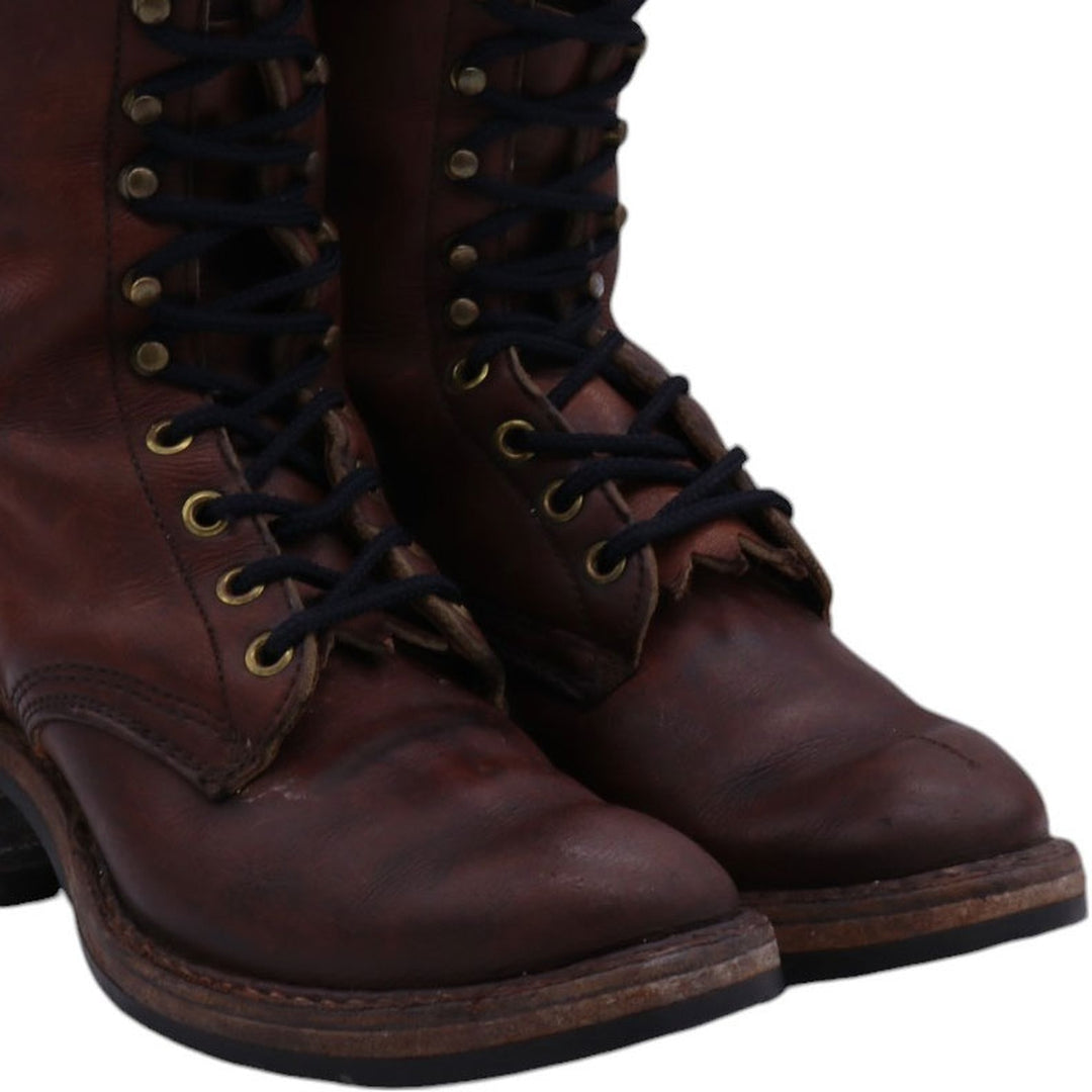WHITE'S WORK BOOTS 8 Women's 25.0cm genuine leather brown type Vintage Second Hand