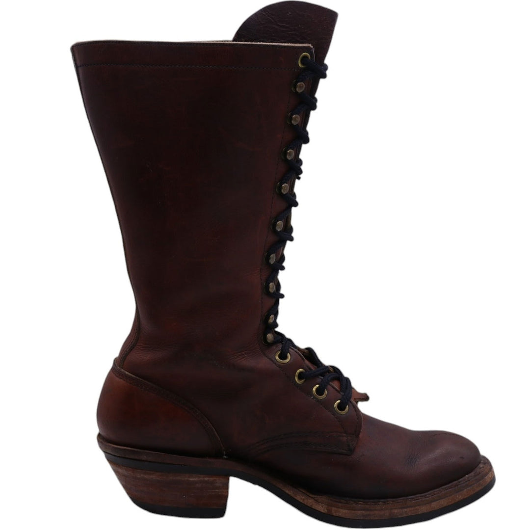 WHITE'S WORK BOOTS 8 Women's 25.0cm genuine leather brown type Vintage Second Hand