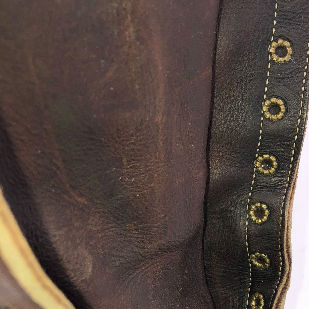 WHITE'S WORK BOOTS 8 Women's 25.0cm genuine leather brown type Vintage Second Hand