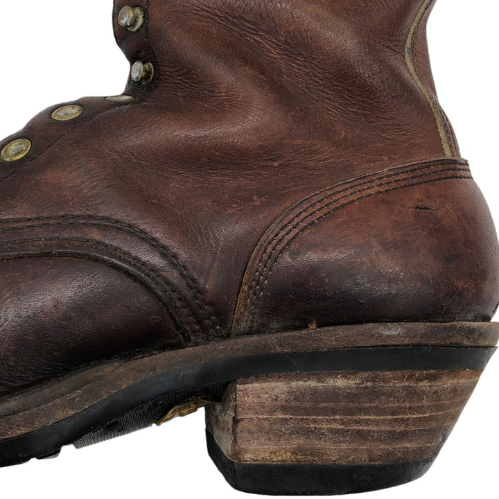 WHITE'S WORK BOOTS 8 Women's 25.0cm genuine leather brown type Vintage Second Hand
